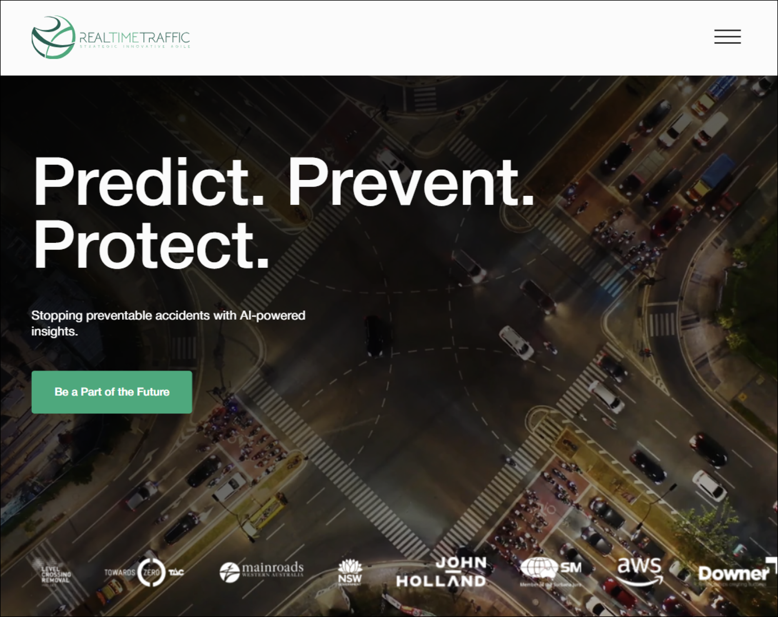 Real Time Traffic — Predict. Prevent. Protect.